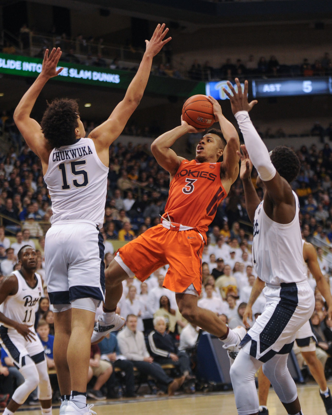 Virginia Tech vs Pittsburgh Men's Basketball